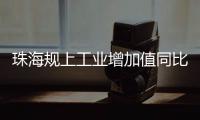 珠海规上工业增加值同比增长4.2%，增速排珠三角第五