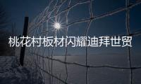 桃花村板材闪耀迪拜世贸中心，以匠心品质征服国际市场