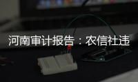 河南审计报告：农信社违规异地贷款498亿元，灾后重建资金出现问题
